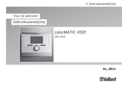 Vaillant VRC 450f Gebruiksaanwijzing