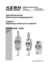 KERN and SOHN HCN 50K100IP Gebruiksaanwijzing