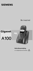 Siemens Gigaset A100 Gebruiksaanwijzing