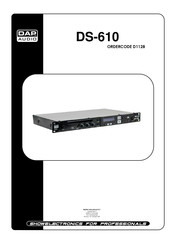 DAP Audio D1128 Handleiding