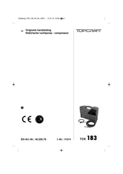 TOPCRAFT 40.205.76 Originele Handleiding