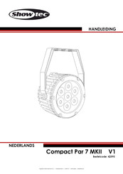 SHOWTEC Compact Par 7 MKII Handleiding