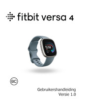 Fitbit versa 4 Gebruikershandleiding