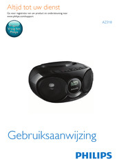 Philips AZ318 Gebruiksaanwijzing