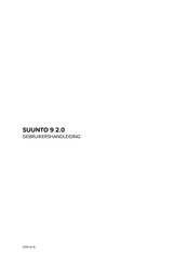 Suunto 9 2.0 Gebruikershandleiding