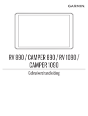 Garmin CAMPER 890 Gebruikershandleiding