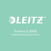 LEITZ TruSens Z-2000 Gebruikershandleiding