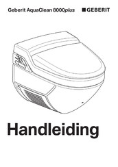 Geberit AquaClean 8000plus Handleiding