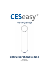 CESeasy motorcilinder Gebruikershandleiding