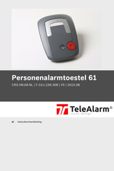TeleAlarm Personenalarmtoestel 61 Gebruikershandleiding