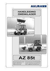 ahlmann AZ 85t Handleiding