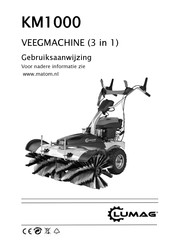 Lumag KM1000 Gebruiksaanwijzing