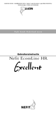 Nefit EcomLine HR Excellent Gebruikersinstructie