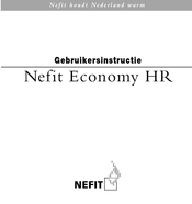 Nefit Economy HR Gebruikersinstructie