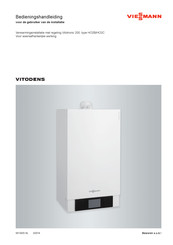 Viessmann VITODENS Series Bedieningshandleiding
