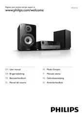 Philips MCD122 Gebruiksaanwijzing