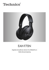 Technics EAH-F70N Gebruiksaanwijzing