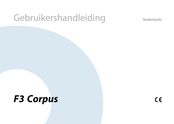 Permobil F3 Corpus Gebruikershandleiding