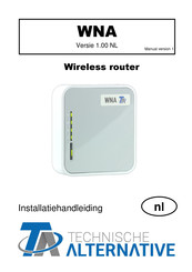 Technische Alternative TL-MR3020 Installatiehandleiding