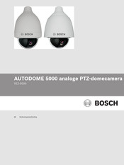 Bosch AUTODOME 5000 Series Bedieningshandleiding