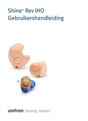 Unitron Shine Rev IHO Gebruikershandleiding