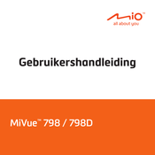 Mio MiVue 798D Gebruikershandleiding