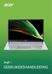 Acer Swift 3 Gebruikershandleiding