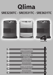 Qlima SRE3631TC Gebruiksaanwijzing