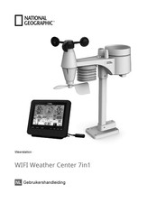 Bresser National Geographic WIFI Weather Center 7in1 Gebruikershandleiding