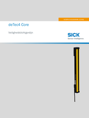 SICK deTec4 Core Gebruikershandleiding