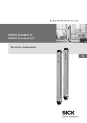 SICK M4000 Standard Bedieningshandleiding
