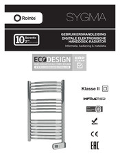 Rointe STE100SE 2 Series Gebruikershandleiding