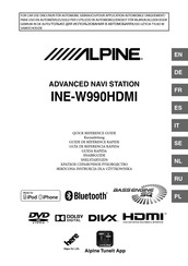 Alpine INE-W990HDMI Snelstartgids