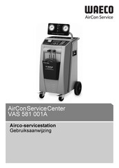Waeco AirCon Service Center VAS 581 001A Gebruiksaanwijzing