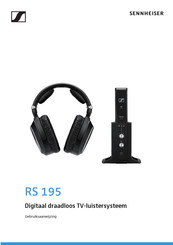 Sennheiser RS 195 Gebruiksaanwijzing