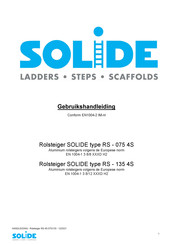 Solide RS - 075 4S Gebruikshandleiding