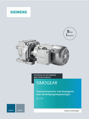 Siemens SIMOGEAR BA 2730 Bedieningshandleiding