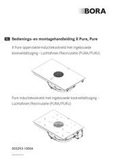 bora PUXU Bedienings- En Montagehandleiding