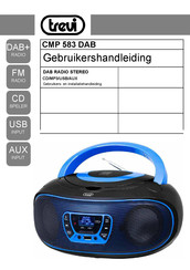 Trevi CMP 583 DAB Gebruikershandleiding