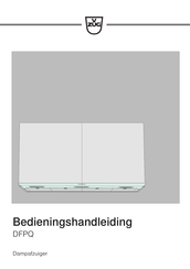 V-ZUG DFPQ Bedieningshandleiding