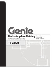 Genie TZ-34/20 Bedieningshandleiding