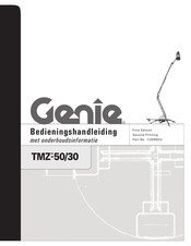 Genie TMZ-50/30 Bedieningshandleiding