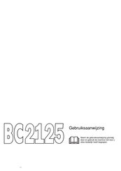 Jonsered BC2125 Gebruiksaanwijzing