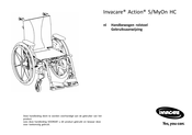 Invacare Action 5/MyOn HC Gebruiksaanwijzing