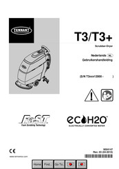Tennant T3+ Gebruikershandleiding