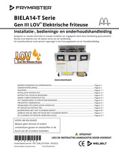 Frymaster LOV BIGLA30-T Series Installatie- En Onderhoudshandleiding