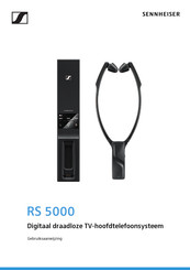 Sennheiser RS 5000 Gebruiksaanwijzing