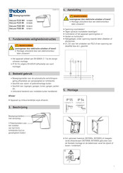 Theben theLuxa P220 WH Verkorte Handleiding