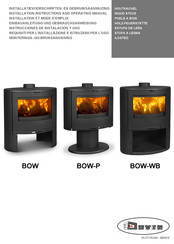 Dovre BOW Gebruiksaanwijzing En Installatievoorschrift