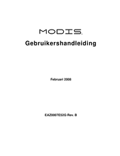 Snap-On MODIS Gebruikershandleiding